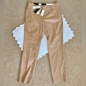 (BNWT) Banana Republic Slim Fit Mid Rise Camel Petite Pants